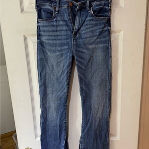 Abercrombie & Fitch Blue Slim Jeans with Faded Wash